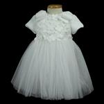 Vestito con tulle maniche corte - ROMEO GIGLI