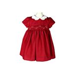 Vestito in lana con punto smock - Les enfants de Gisele